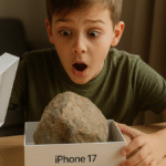 Aldığı iPhone 17 kutusundan taş çıkan tüketici, diğerleri için uyardı