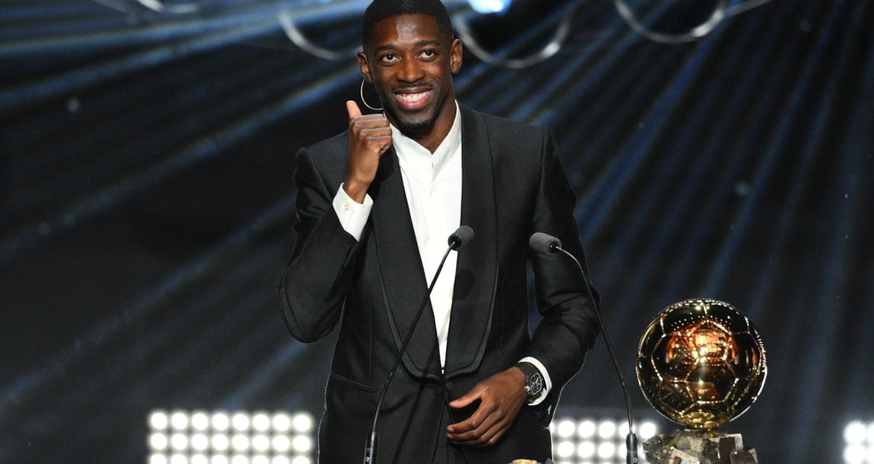 Ballon d'Or Ödülü Sahibini Buldu: Dembele, PSG'nin Yıldızı Oldu