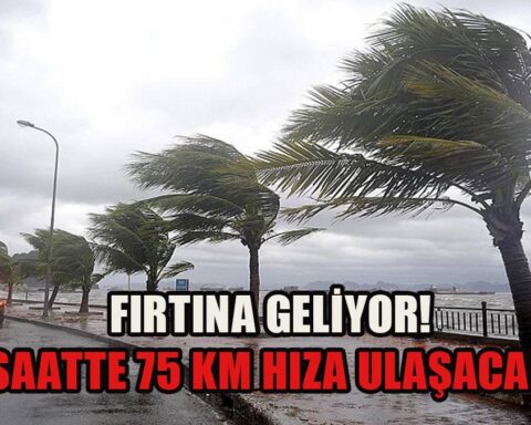 Düzce'de Kuvvetli Fırtına Uyarısı: Rüzgar Saate 75 Km Hıza Ulaşacak