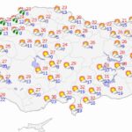 Hava Sıcaklıkları Düşüyor, Yağışlar Türkiye'yi Etkileyecek