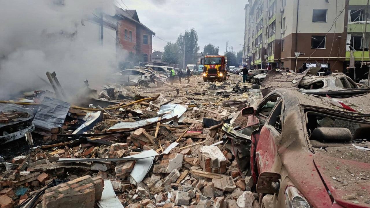 Ukrayna'ya Yoğun Rus Hava Saldırısı: 500 İHA ve 40 Füze Kullanıldı