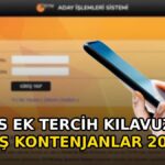 YKS ek tercih süreci ve boş kontenjanlar belirlendi