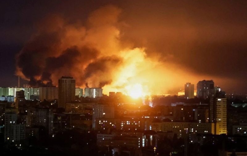 Rusya'nın 5 Ekim 2025 gecesi Ukrayna'ya yoğun füze ve drone saldırısı