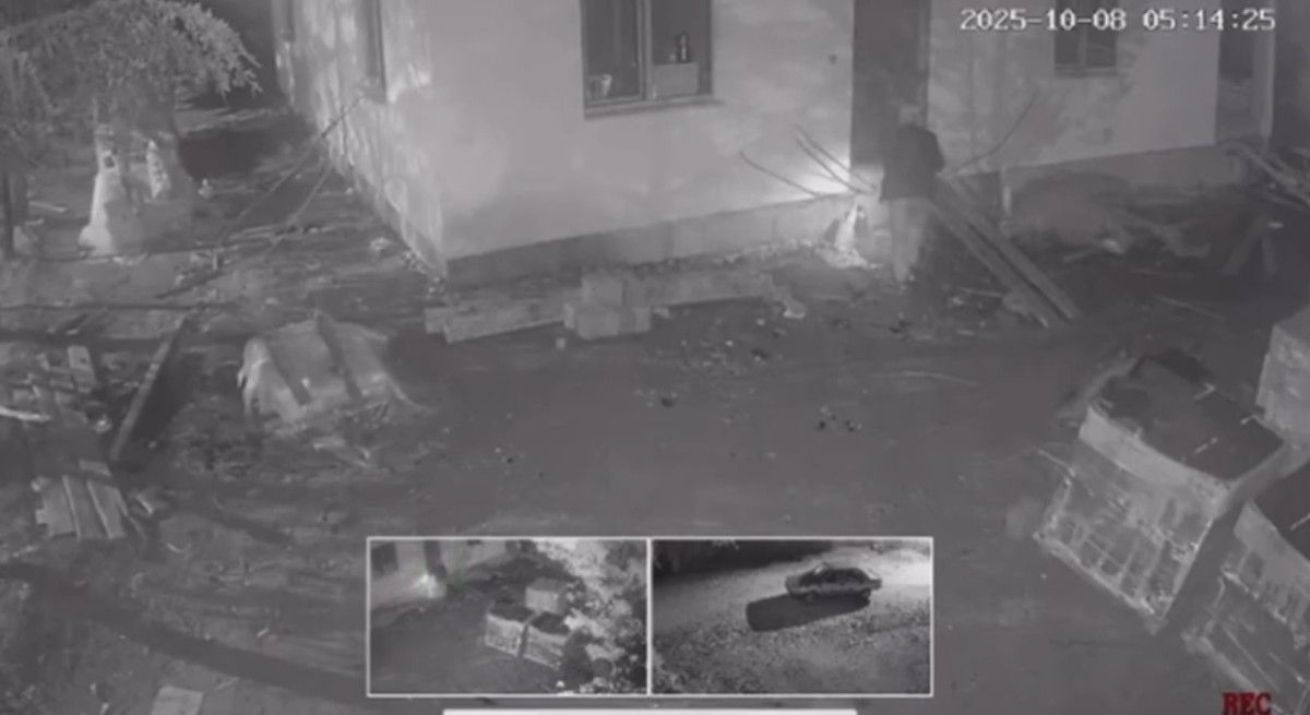 Ankara'da İnşaat Alanında Kablo Hırsızlığı Güvenlik Kameralarına Yansıdı