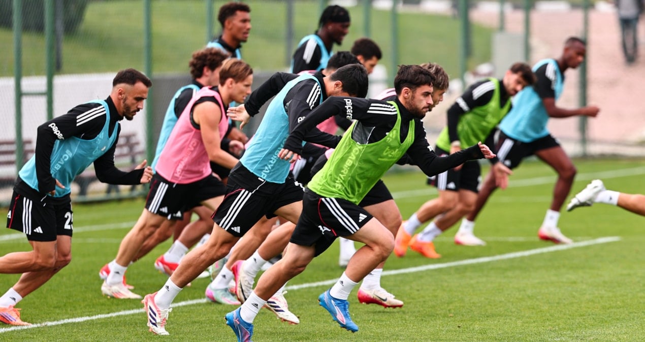 Beşiktaş, Gençlerbirliği Maçına Hazırlık İçin Antrenman Yaptı