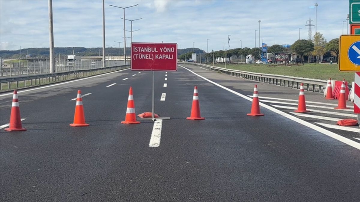 Bolu Dağı Tüneli İstanbul Yönü, Kısmi Kapatma 31 Ekim'e Kadar Sürecek