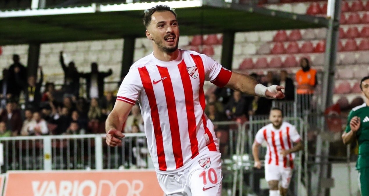 Florent Hasani, Boluspor ile 1'inci Lig'de dikkat çeken bir performans sergiliyor