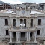 Hatay'da Tarihi Valilik Binası Restorasyonu Devam Ediyor