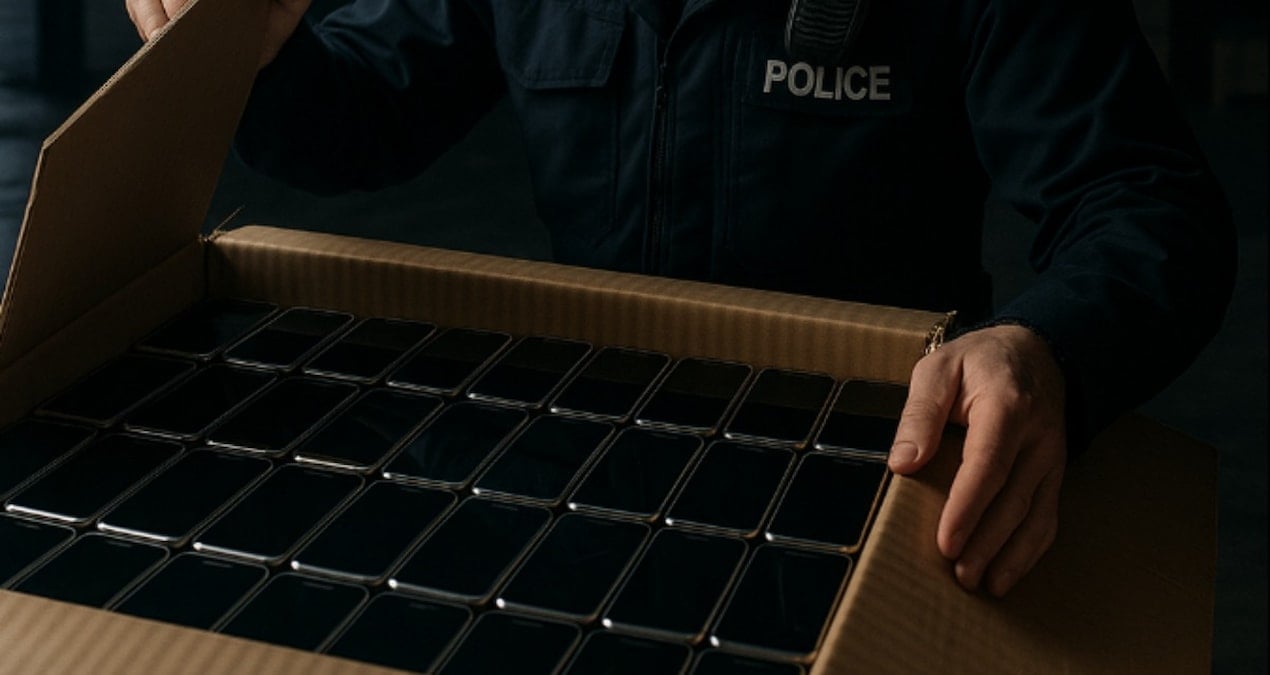 İngiltere'de 40 bin çalıntı telefonu Çin'e gönderen çete çökertildi