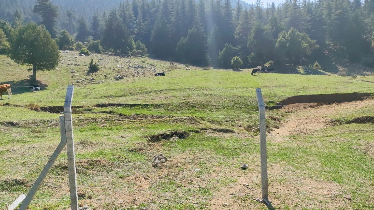 Kahramanmaraş'ta Yayladaki Mera Alanına Çekilen Tel Örgüye Tepkiler Artıyor