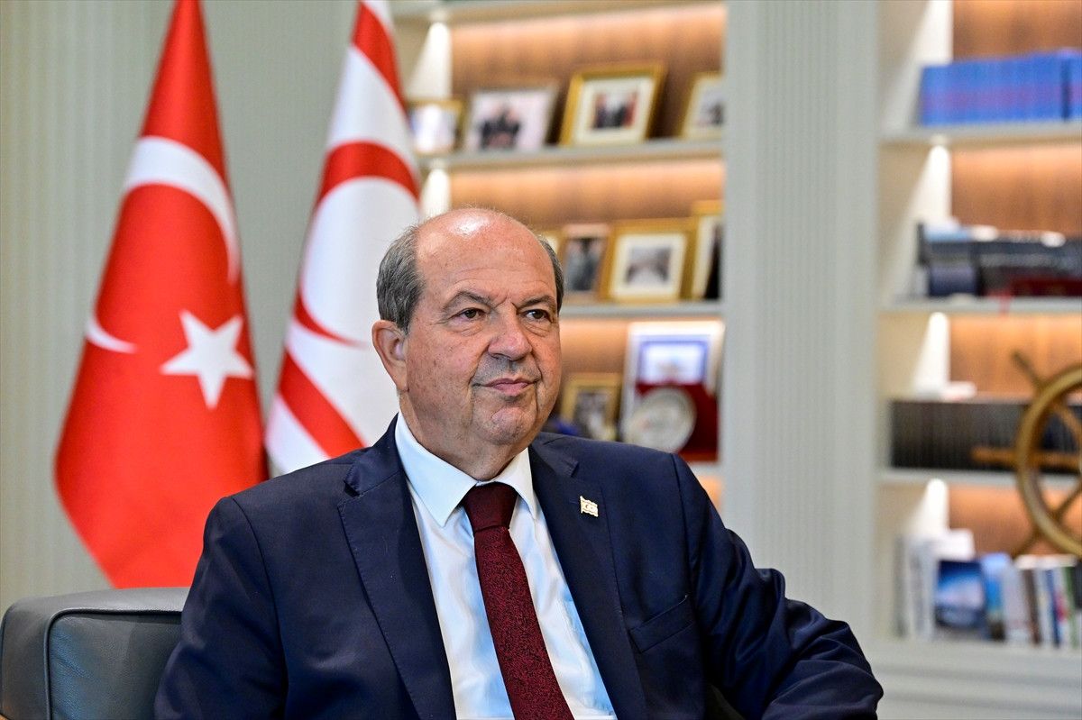 KKTC Cumhurbaşkanı Tatar: İki devletli çözüm, ada için tek yol