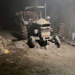 Konya'da traktör yangında kullanılamaz hale geldi