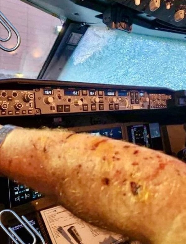 Meteor Yolcu Uçağına Çarptı, Pilot Yaralandı
