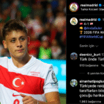 Real Madrid, Arda Güler’in Gürcistan zaferinin ardından fotoğrafını paylaştı