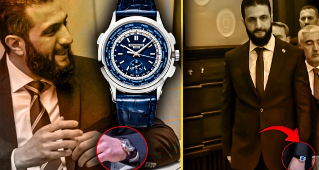 Suriye Lideri Şara'nın 55 Bin Dolar Değerindeki Saat Tercihi Tepki Çekti