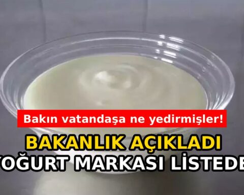 Tarım Bakanlığı'ndan yeni gıda güvenliği ifşası: Yoğurt ürününde hile tespit edildi
