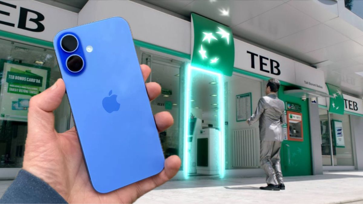 TEB, CEPTETEB Üzerinden 15 Kişiye Ücretsiz iPhone 16 Dağıtacak