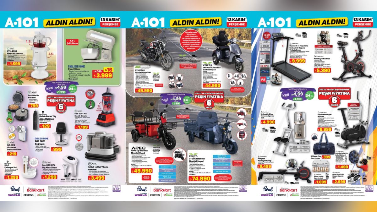 A101’de Yeni Spor Ekipmanları İndirimli Fiyatlarla Satışta