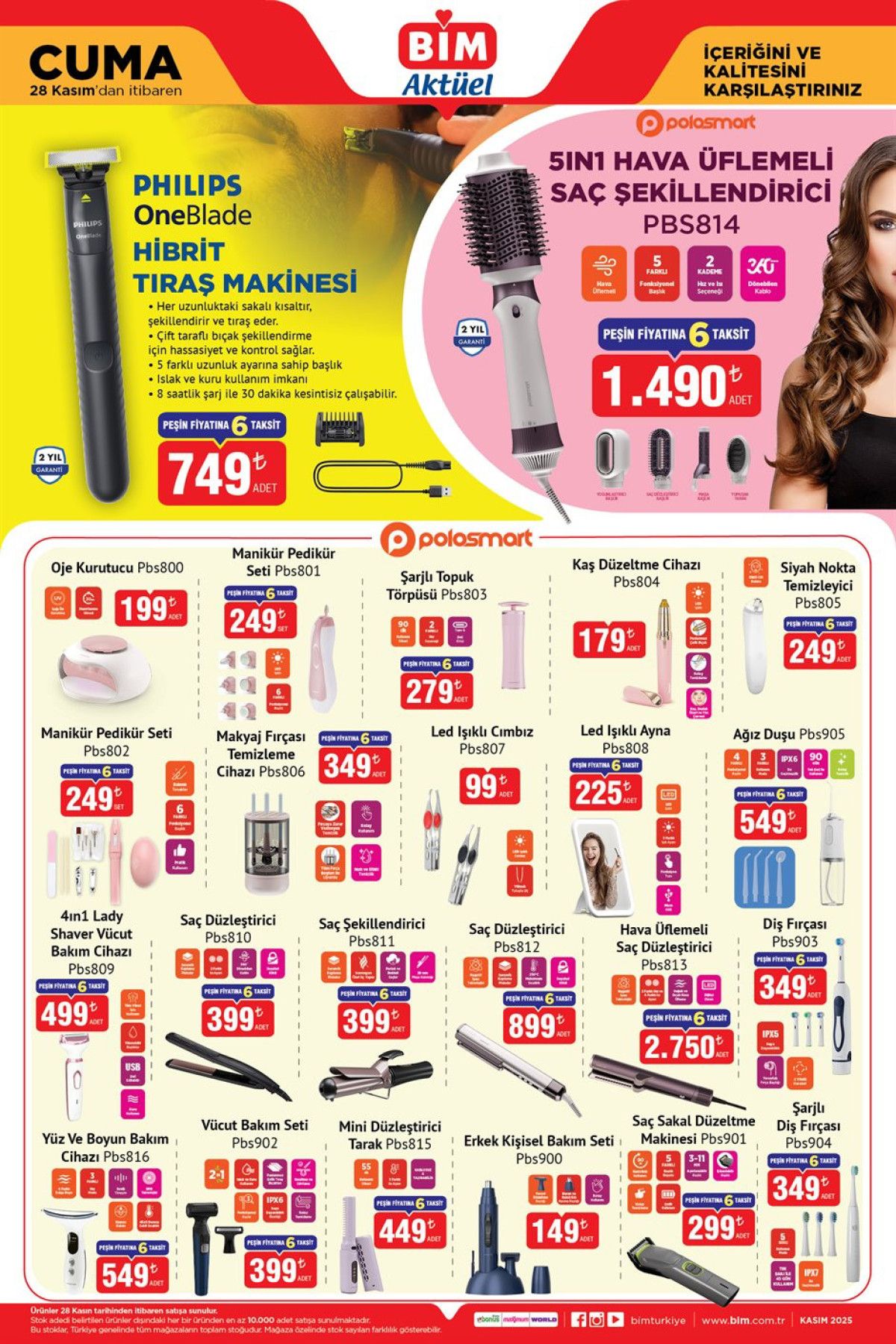 BİM, 28 Kasım’da Kişisel Bakım Ürünleriyle Alışverişte Yeni Alternatifler Sunuyor