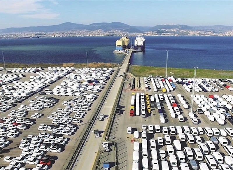 Ekim ayında otomotiv sektörü ihracat lideri oldu