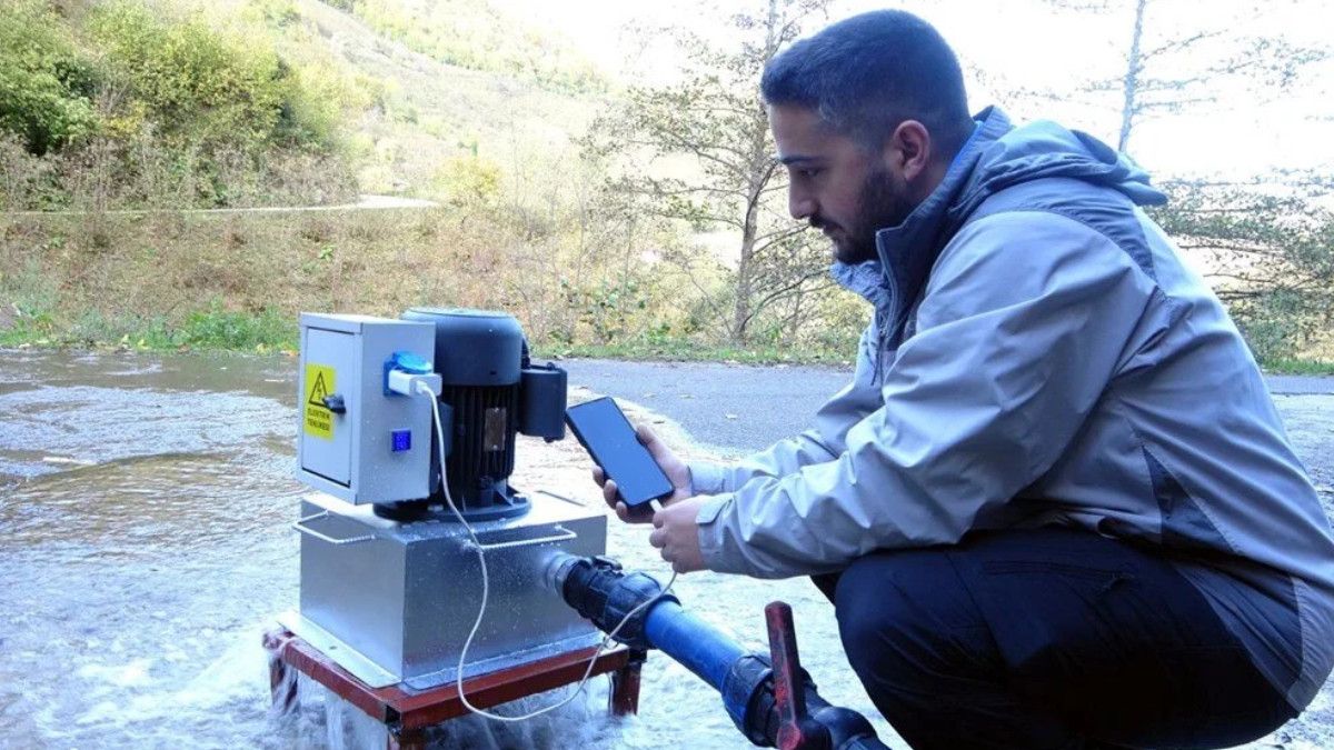 Giresun’da Yerli Mikro HES Projesi, Enerji İhtiyacını Karşılıyor ve İlham Veriyor