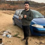 İnegöl'de Gençler, Takılan Mavi Balıkçıl Kuşunu Kurtardı