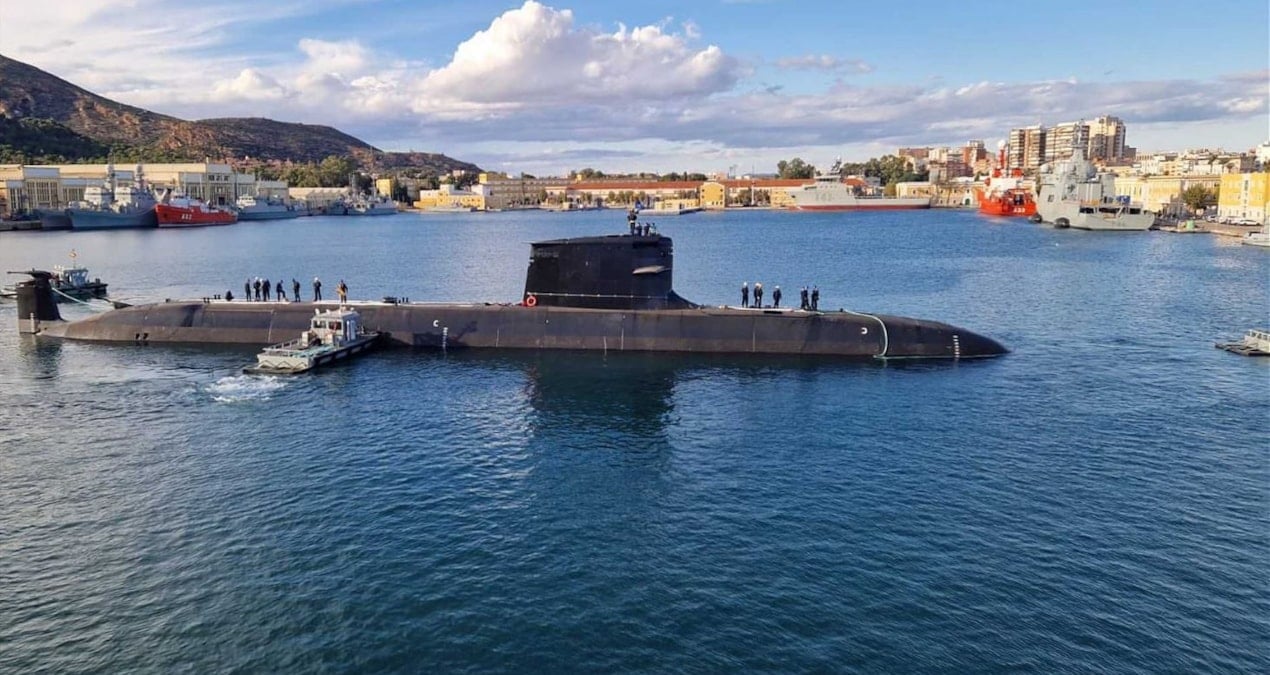 İspanya, Yeni S-82 Denizaltısını Başarıyla Denize İndirdi