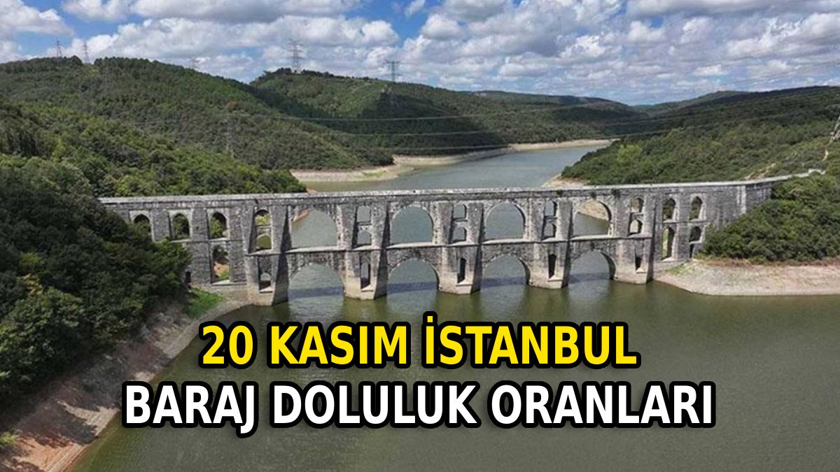 İstanbul Barajları Doluluk Oranı %20,5'e Düştü, Uzmanlar Uyarıyor