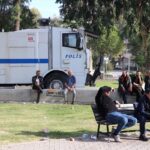 İzmir’de Pazarcılar Tekstil Fuarını Protesto Etti
