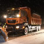 Kar Yağışı Erzincan'ın Yüksek Kesimlerinde Etkili Oldu, Karayolları Ekipleri Çalışmalara Devam Ediyor