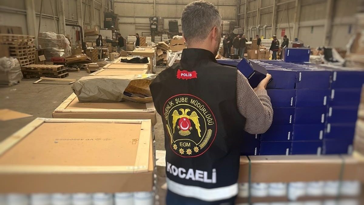 Kocaeli'de Sahte Yedek Parça Operasyonu: 15 Milyon Liralık Ürün Ele Geçirildi