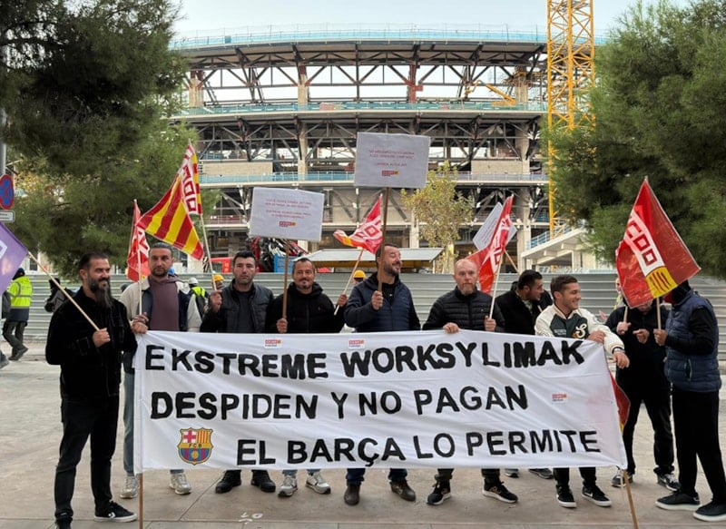 Limak, Barcelona Projesinde Kaçak İşçi Çalıştırmaktan Cezai İşlemle Karşılaşacak