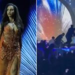 Miss Universe Ön Elemesi'nde Jamaikalı Yarışmacının Düşerek Hastaneye Kaldırılması