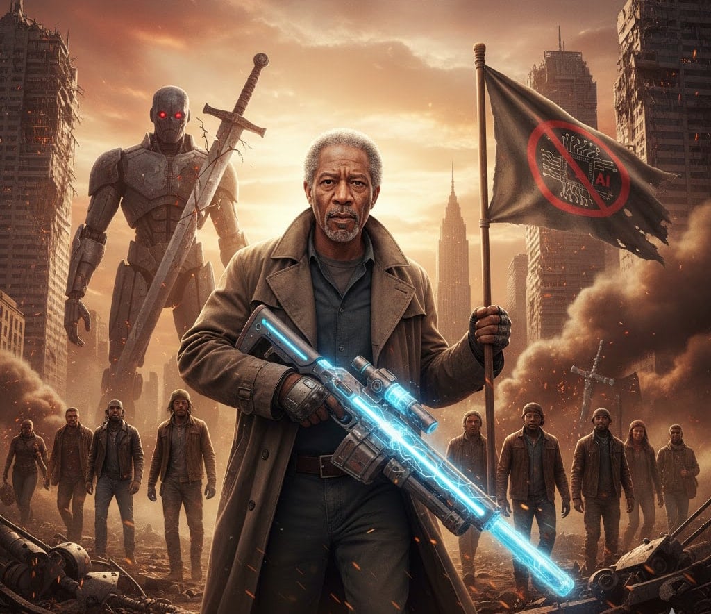 Morgan Freeman, AI ile sesi izinsiz kullanılan sanatçılara karşı dava açıyor