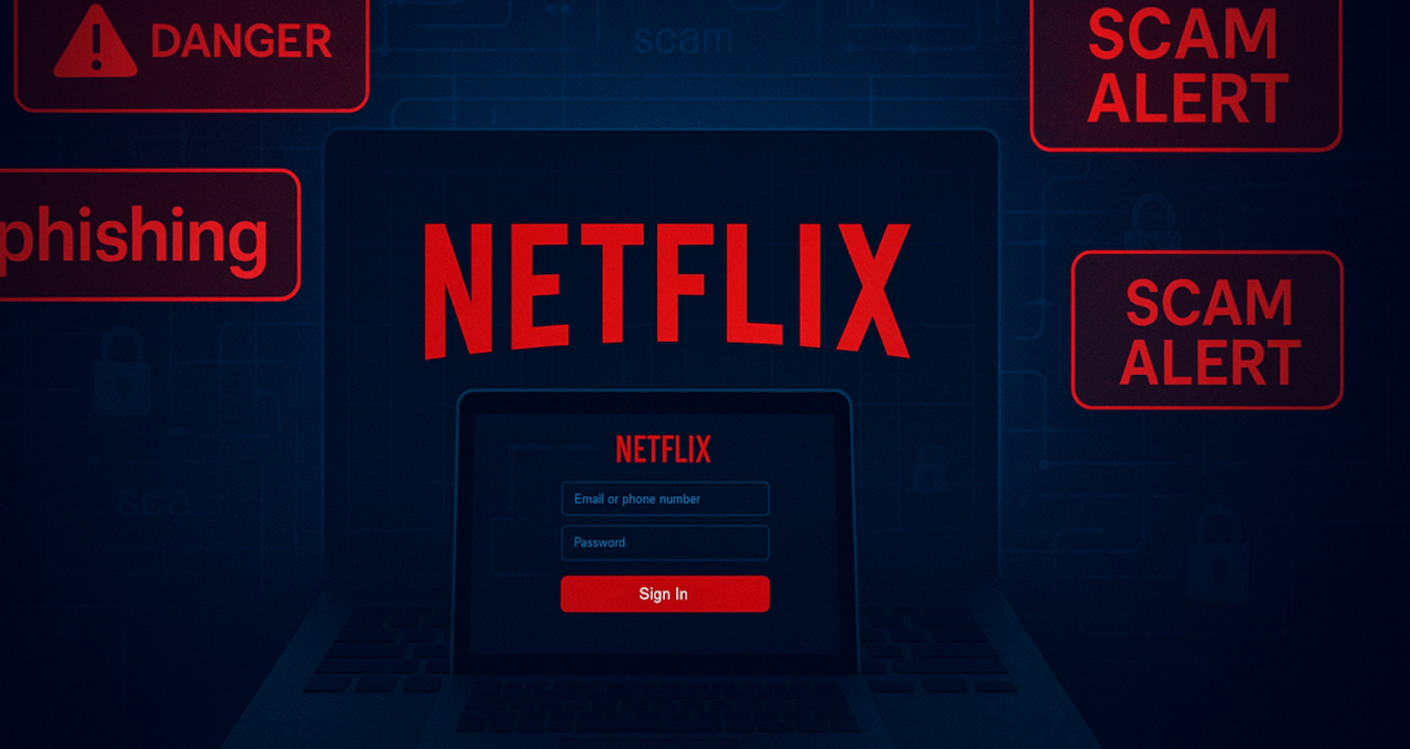 Netflix kullanıcıları dikkat: Kimlik avı saldırıları artış gösteriyor
