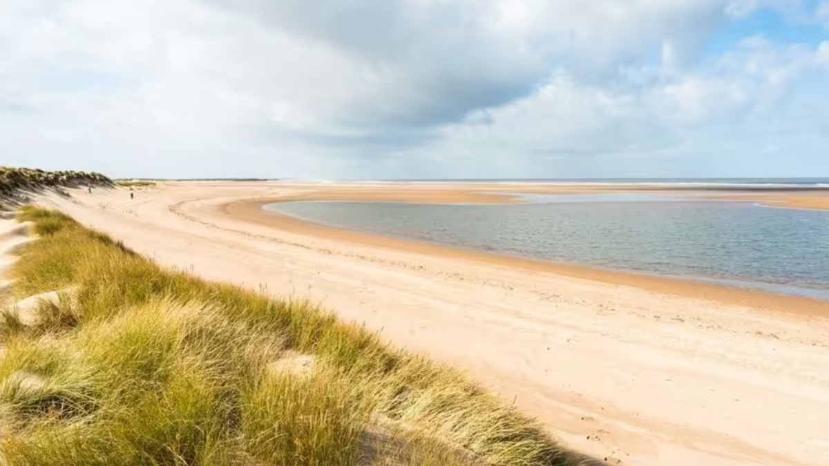Norfolk'un Holkham Plajı, Kışın Ziyaretçilerini Bekliyor