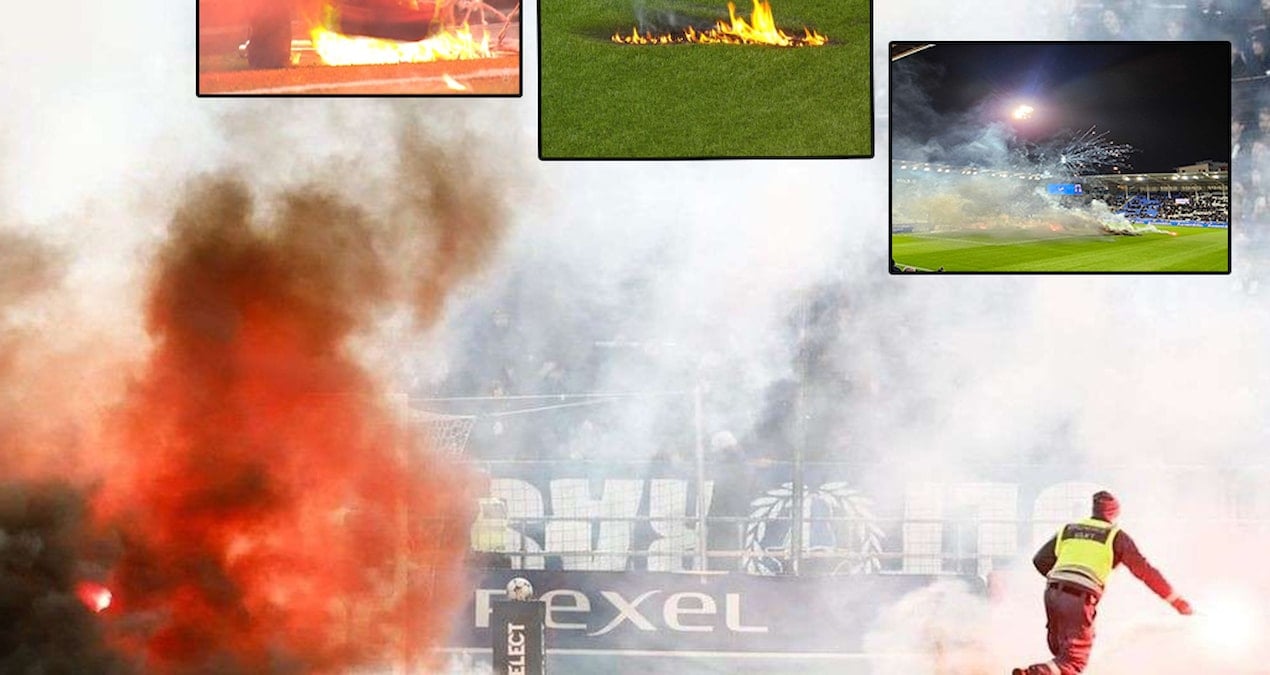 Norrköping'in Düşmesi Sonrası Taraftarlar Stada Tepki Gösterdi