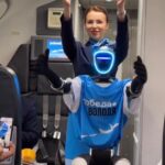 Rus Havayolu Şirketi Pobeda, Robot Kabin Memurunu Test Etti