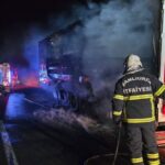 Şanlıurfa'da Salça Yüklü Tır Yangında Zarar Gördü