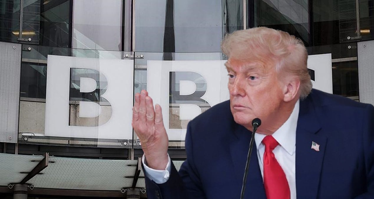 Trump, BBC Yöneticilerinin İstifasını Montajla İlgili Olayla Açıklıyor