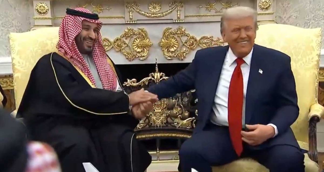 Trump ve Prens Selman'dan Sıcak Görüşme: 1 Trilyon Dolar Yatırım Müjdesi