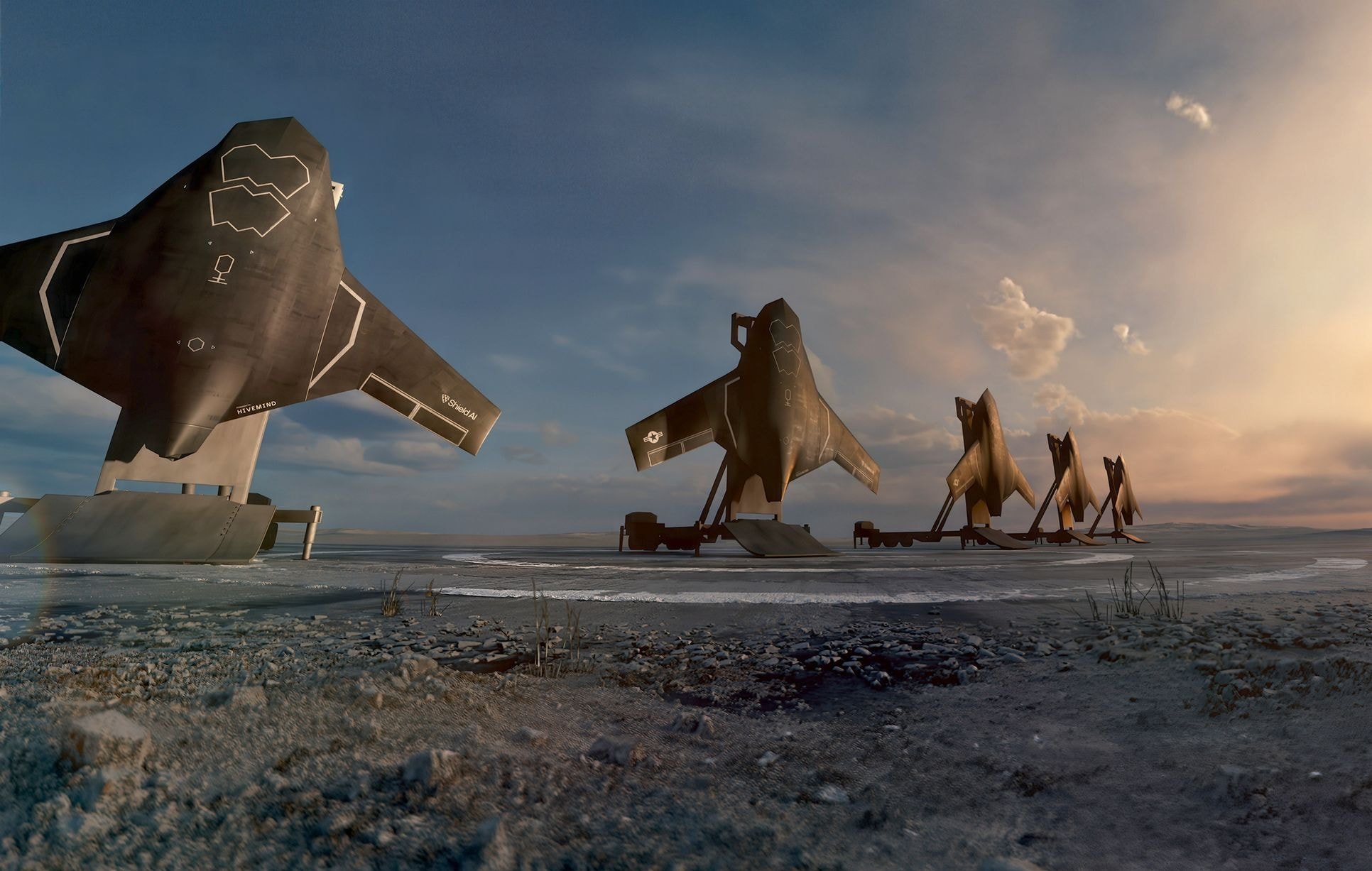 Yapay zeka destekli X-BAT uçakları, otonom savaş konseptinde devrim yaratacak