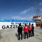 19. iyilik gemisi, Gazze'ye 1300 ton insani yardımla Ariş Limanı’na ulaştı