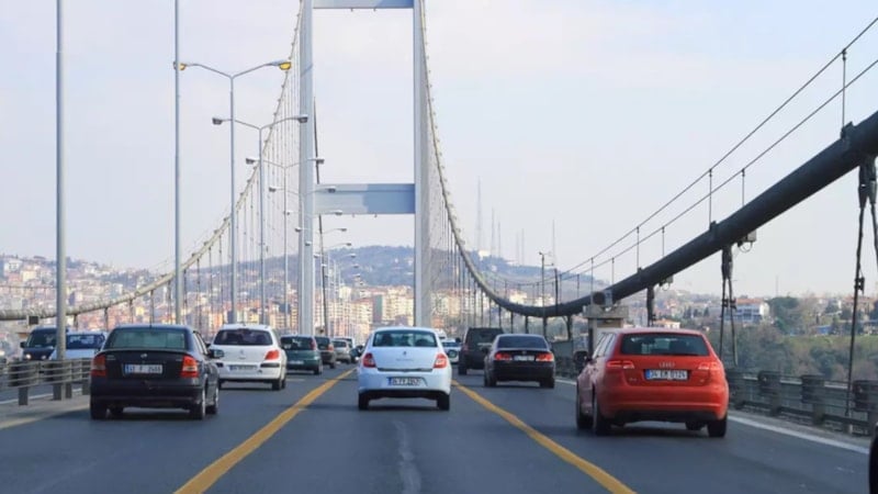 2026'da köprü ve otoyol ücretlerine yüzde 25,49 zam geliyor
