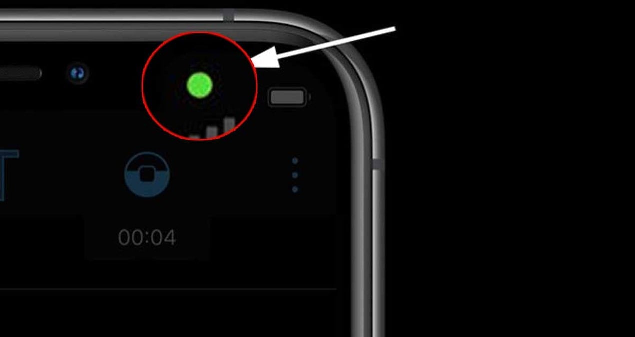 Akıllı telefonlardaki yeşil nokta, gizlilik için kritik bir uyarı sinyali