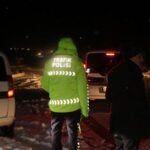 Erzincan'da Yoğun Tipi Nedeniyle İki Ana Yol Trafiğe Kapandı