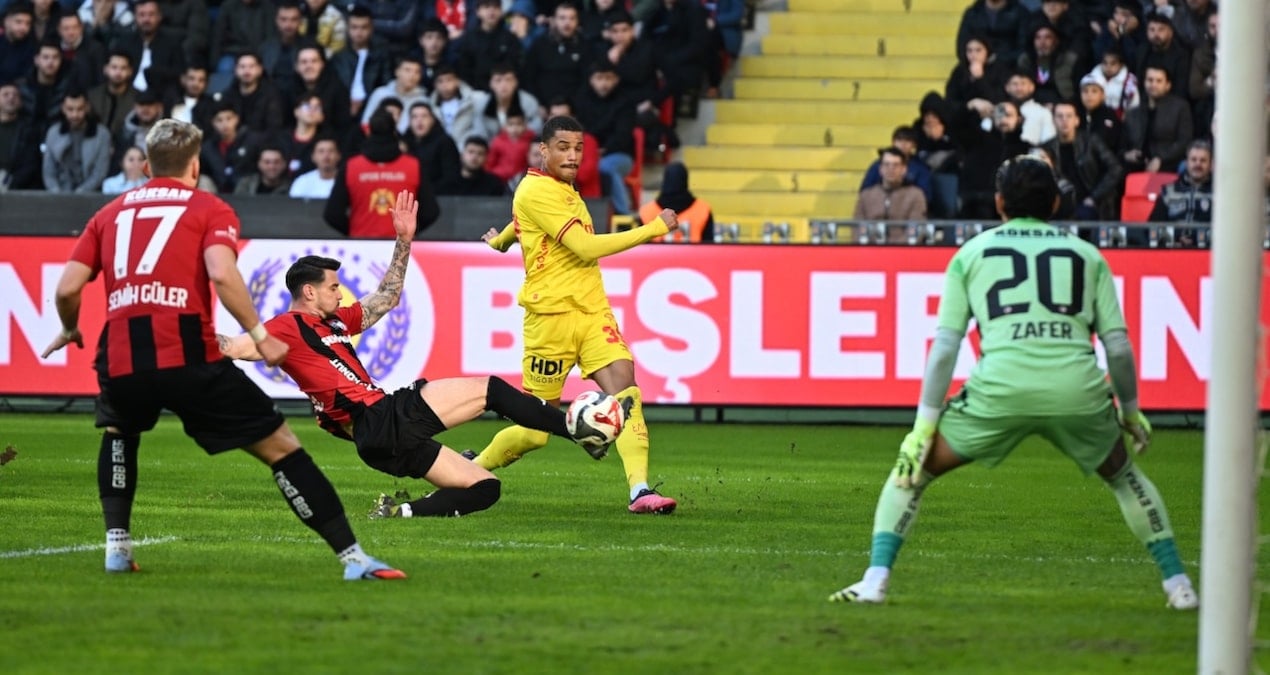 Göztepe, Gaziantep FK'yı Deplasmanda 1-0 Yenerek Üst Sıralara Tırmandı