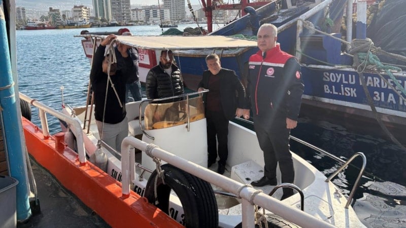 İskenderun balıkçı barınağında denetim gerçekleştirildi