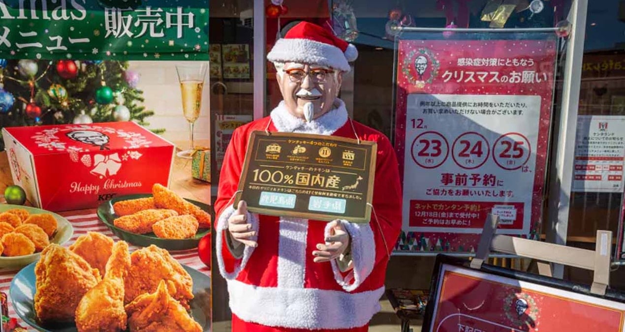 Japonya'da Noel Geleneği KFC ile Sembolleşiyor