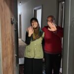 Kahramanmaraş'ta depremzedeler yeni evlerine yerleşerek umutla yeni yıla giriyor